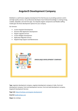 AngularJS Development Company