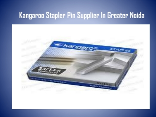 Best Kangaroo Stapler Pin Supplier Delhi And Greater Noida