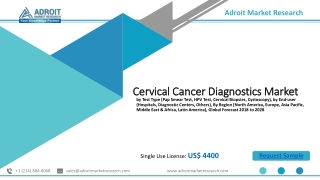 Cervical Cancer Diagnostics Market2020 Projection, Share, Size, Demand, Opportun