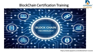 BLOCKCHAIN COURSE