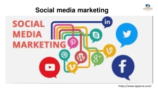 social media marketing