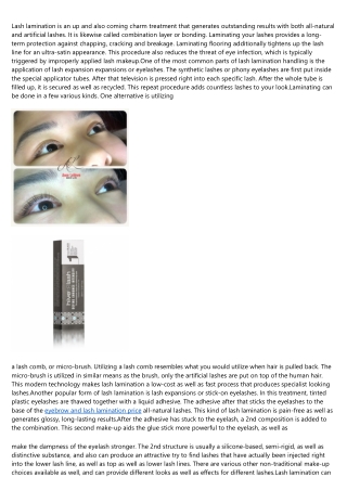 10 Quick Tips About best quality lash lamination prices