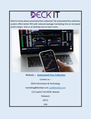 Automated Fare Collection | Deckitpl.com