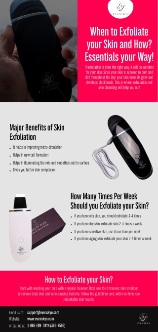 When to Exfoliate your Skin and How? Essentials your Way!