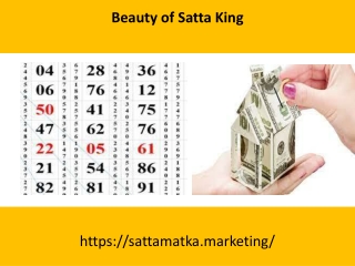 Beauty of Satta King