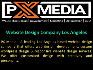 Website Design Company Los Angeles