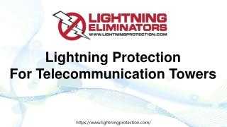 Lightning Protection for Telecommunication Towers