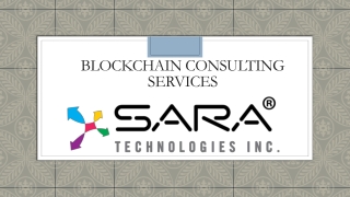 Blockchain Consulting Services