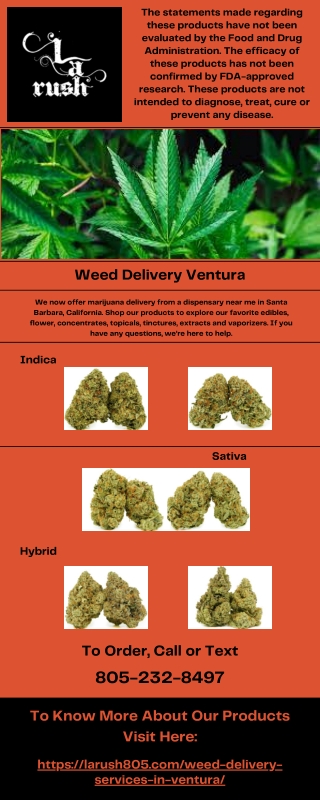 Weed Delivery Ventura