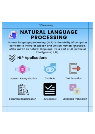 Natural Language Processing