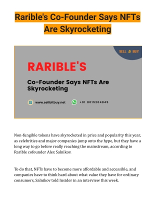 Rarible's-Co-Founder-Says-NFTs-Are-Skyrocketing