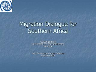Migration Dialogue for Southern Africa