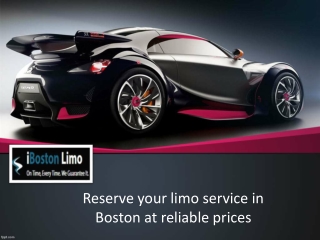 Looking for the Best Luxury Limousine service in Boston?