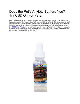 CBD Oil for Pets Online-converted