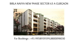 Birla Navya New Phase Sector 63 A Payment Plans Options, Aditya Birla Group New