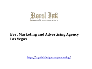 Best Marketing and Advertising Agency Las Vegas