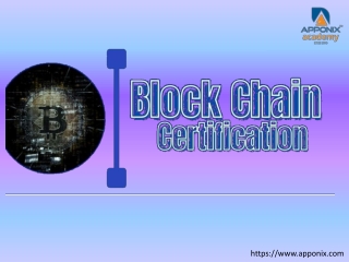 BlockChain Certification