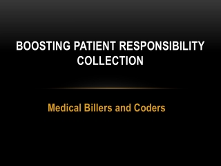 Boosting Patient Responsibility Collection