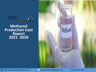 Methanol Production Cost PDF 2021-2026 | Syndicated Analytics