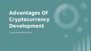 Cryptocurrency App Development Company