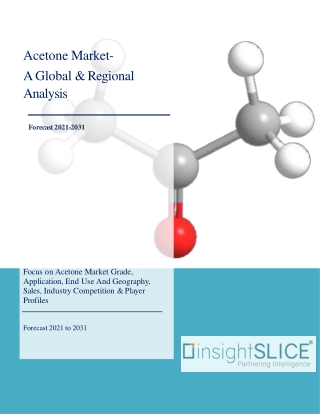 Acetone Market Share, Trends, Analysis and Forecasts, 2021-2031