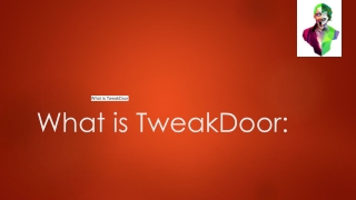 What is TweakDoor