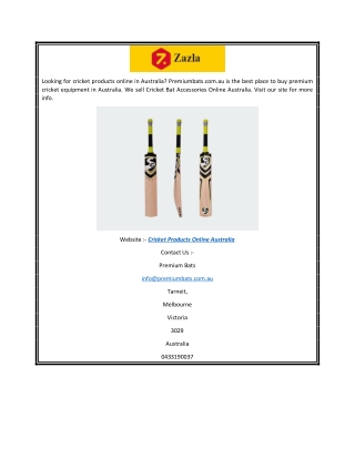 Cricket Products Online Australia  Premiumbats.com.au
