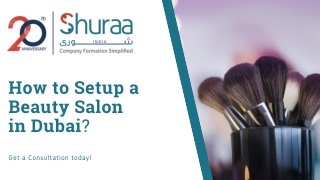 How to Setup a Beauty Salon in Dubai