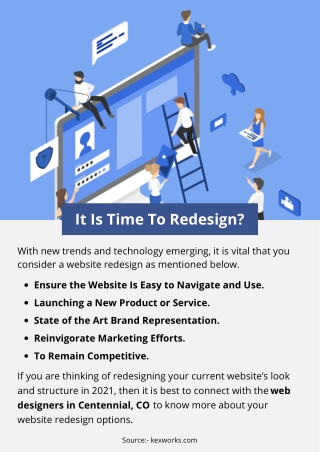 It Is Time To Redesign?