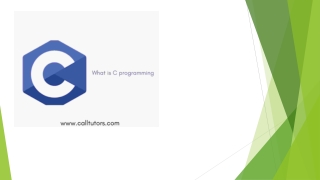 what is C programming