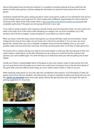 How to Explain planet zoo how to download from workshop to Your Grandparents