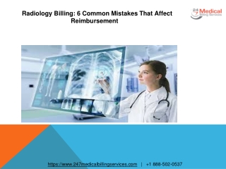 Radiology Billing 6 Common Mistakes That Affect Reimbursement