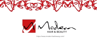 Modern Hair & Beauty - Presentation (August 2021)