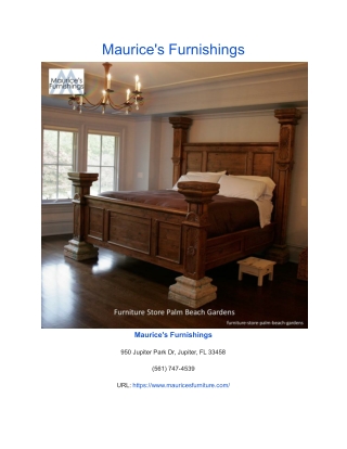Maurice's Furnishings