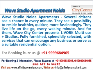 Wave Studio Noida @09999684905 City Center Noida