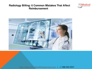 Radiology Billing 6 Common Mistakes That Affect Reimbursement