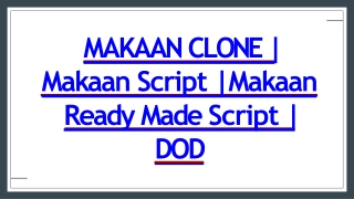 Best Makaan Clone Script - Readymade Clone Script