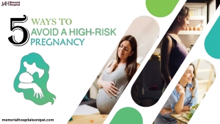 5 Ways To Avoid A High-Risk Pregnancy