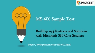 2021 Microsoft 365 Certified Developer Associate MS-600 Real Dumps