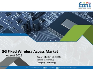 5G Fixed Wireless Access Market