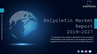 Polyolefin Market Statistics, Top Countries Data, Industry Share, overview