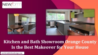 Kitchen and Bath Showrooms in Orange County