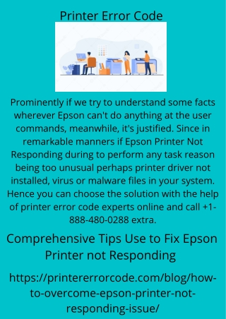 _Comprehensive Tips Use  to Fix Epson Printer not Responding