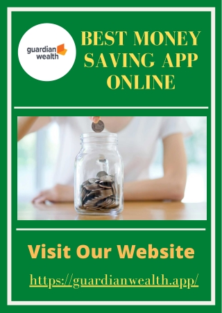 Try Best Money Saving App Online | Control Your Finances | GuardianWealth