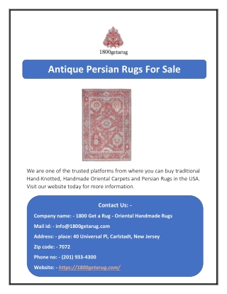 Buy Area Rugs New Jersey