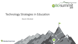 Technology Strategies in Education