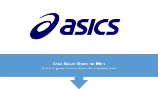 Asics India premium collection of men's soccer shoes