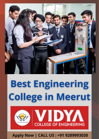 Admission open in the best btech college in meerut