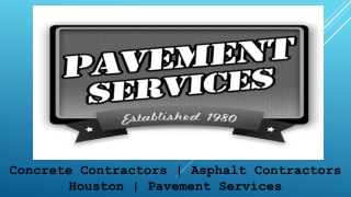 Asphalt Contractors