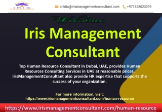 Human Resources Consulting Services in UAE